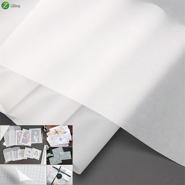 Tintenstrahl-A4-Umschlagverpackung, transparente Transparentpapierrolle zum Drucken